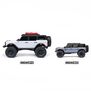 Axial 1/30 SCX30 Ford Bronco 4X4 RTR Brushed Rock Crawler (Battery & Charger Included), Gray