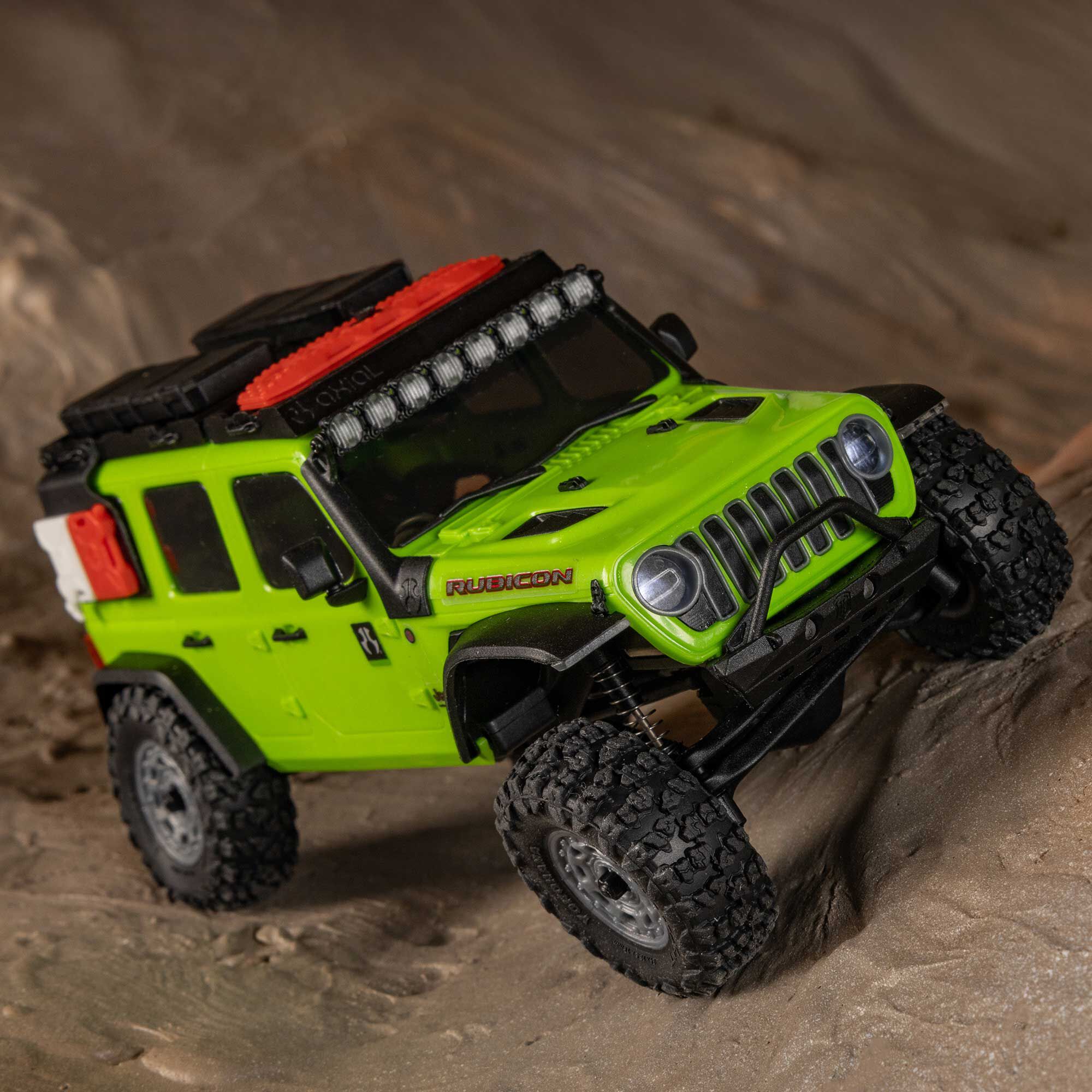 1/30 SCX30 Jeep Wrangler JLU 4X4 RTR Brushed Rock Crawler (Battery