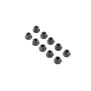 M3 Flanged Lock Nuts (10)