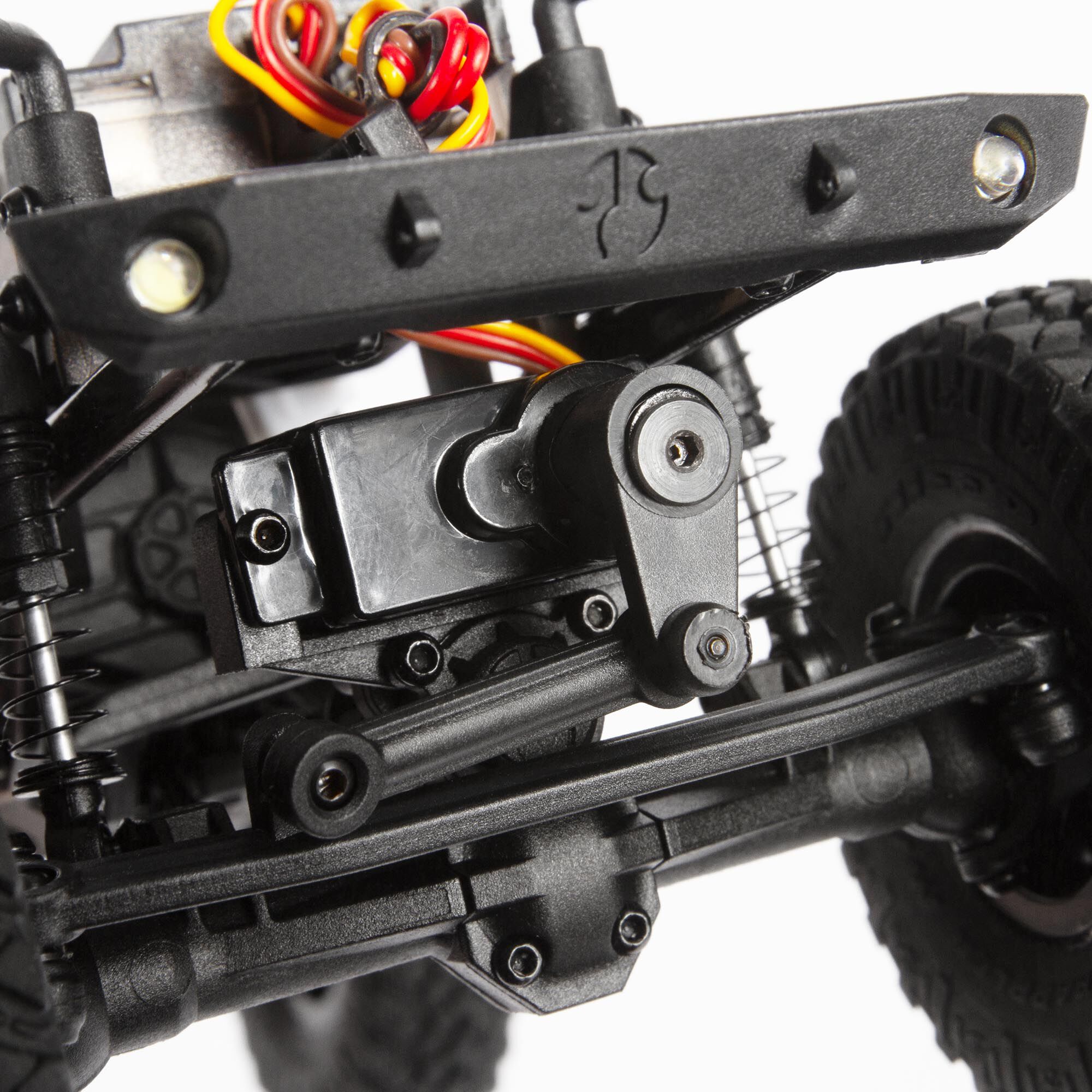 ホビーラジコン Axial SCX24 Deadbolt Axial 1/24 SCX24 Deadbolt RTR Scale Mini Crawler (Red) w/2.4