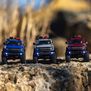 1/24 SCX24 2021 Ford Bronco 4X4 RTR Brushed Rock Crawler (Battery & Charger Included), Blue