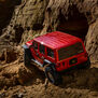 1/10 SCX10 III Jeep JLU Wrangler 4X4 Rock Crawler with Portals RTR, Orange
