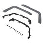 Axial Front Fenders, Gray, Jeep JT: SCX10 III MotoBilt