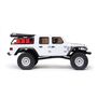 1/24 SCX24 Jeep JT Gladiator 4X4 RTR Brushed Rock Crawler (Battery & Charger Included), White
