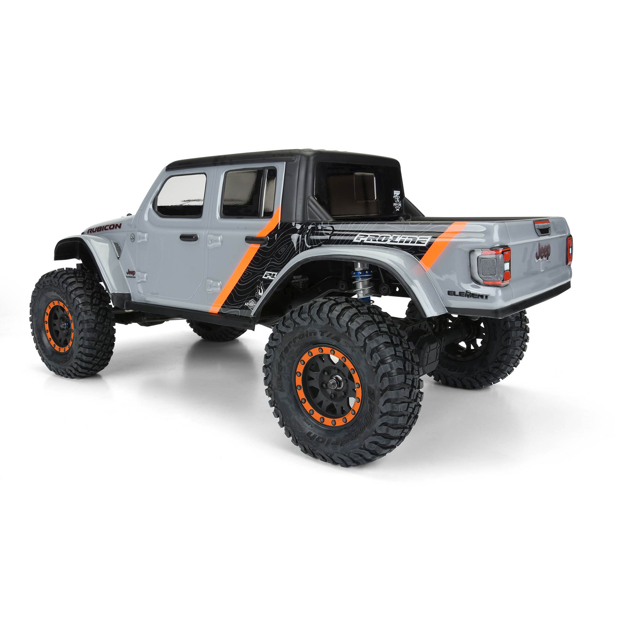 1/10 2020 Jeep Gladiator Clear Body 12.3
