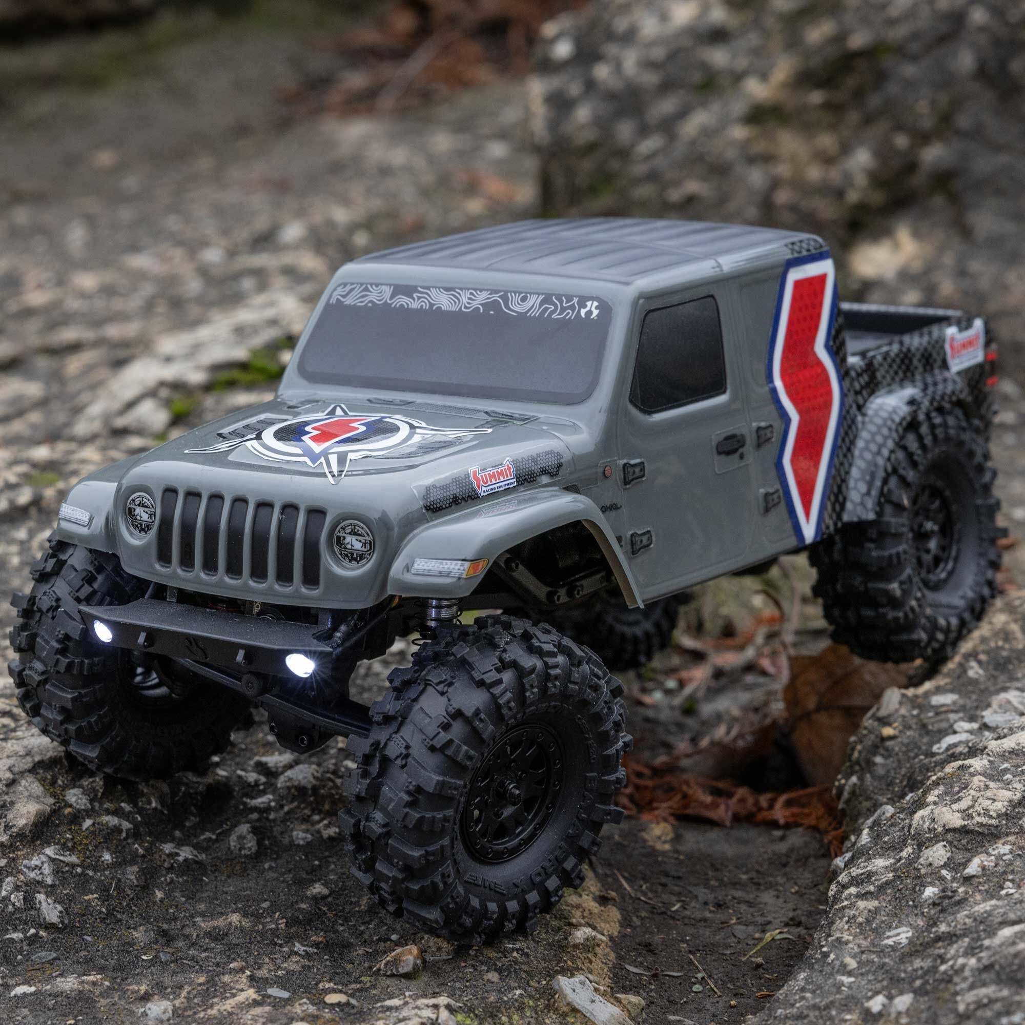1/24 SCX24 Summit Racing Jeep Gladiator 4X4 Rock Crawler RTR