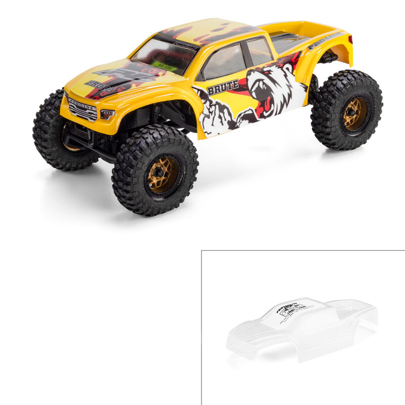 Pro-Line Racing 1/30 Pre-Cut Brute Body, Clear: Axial SCX30