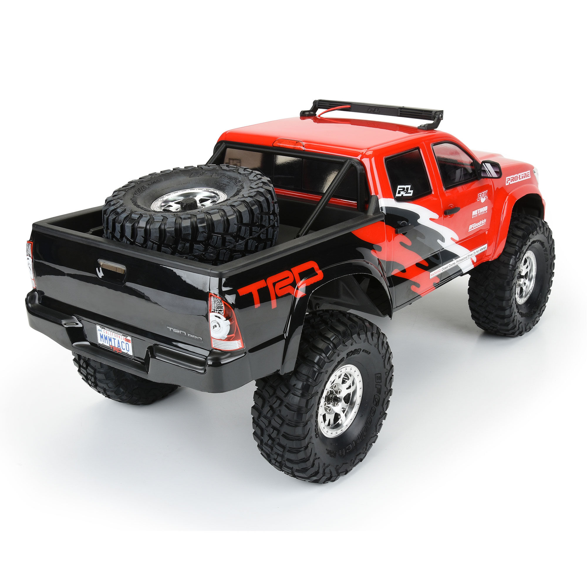 1/10 2015 Toyota Tacoma TRD Pro Clear Body 12.3