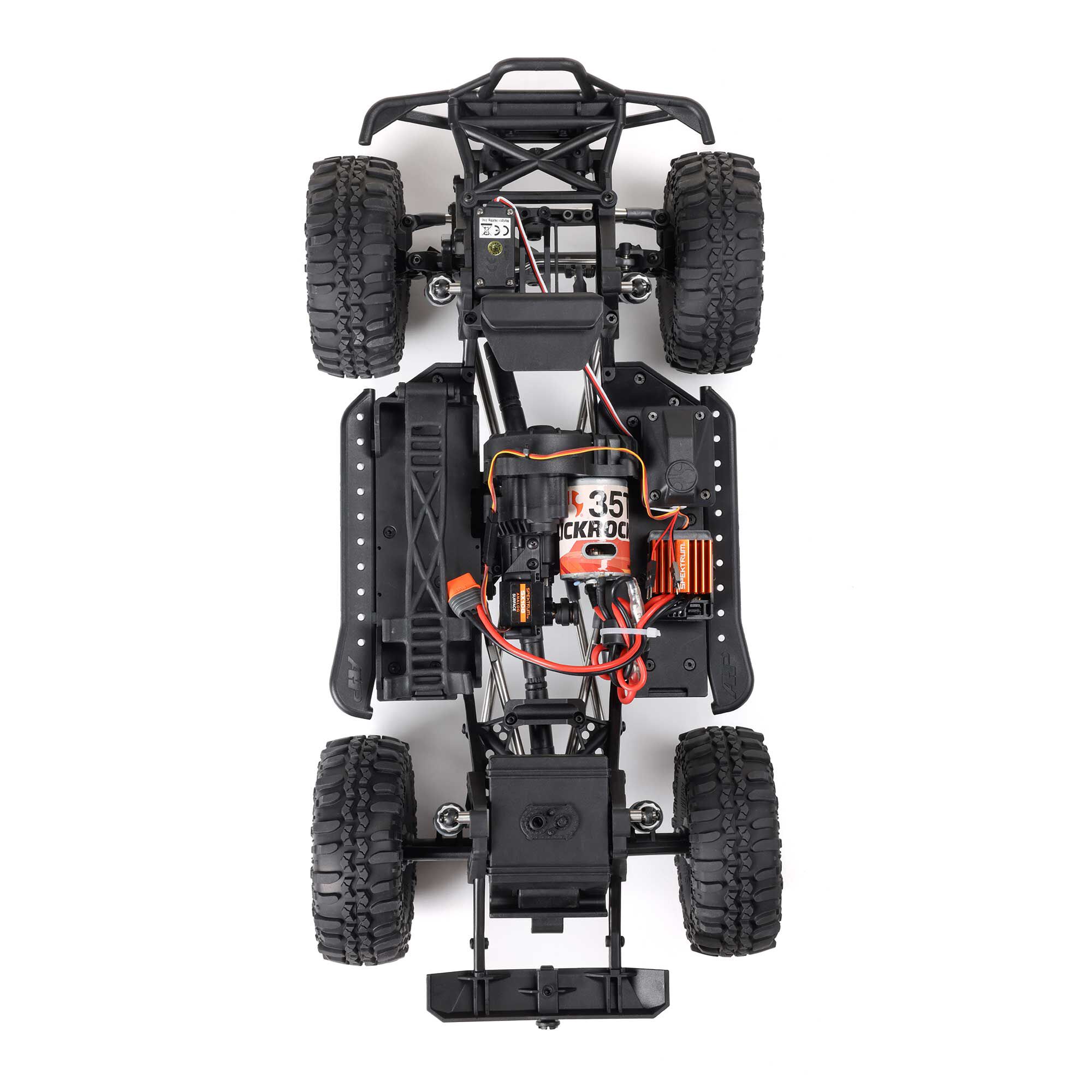 1/10 SCX10 III 1987 Toyota SR5 4X4 RTR Brushed Rock Crawler, Red