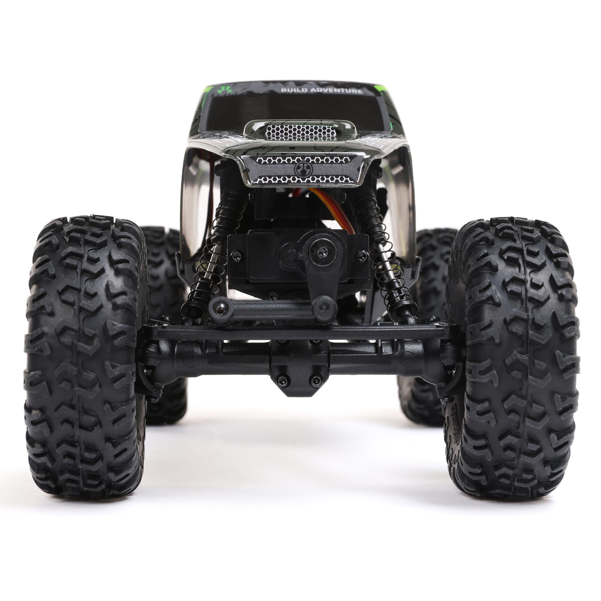 1/24 AX24 XC-1 4WS 4X4 RTR Brushed Rock Crawler (Battery & Charger  Included), Green | Axial Adventure