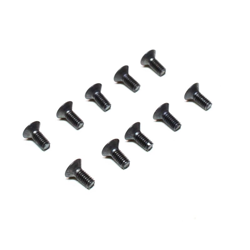 M2.5 x 6mm Flat Head Screws (10)