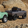 1/24 SCX24 1967 Chevrolet C10 4X4 RTR Brushed Rock Crawler (Battery & Charger Included), Dark Silver