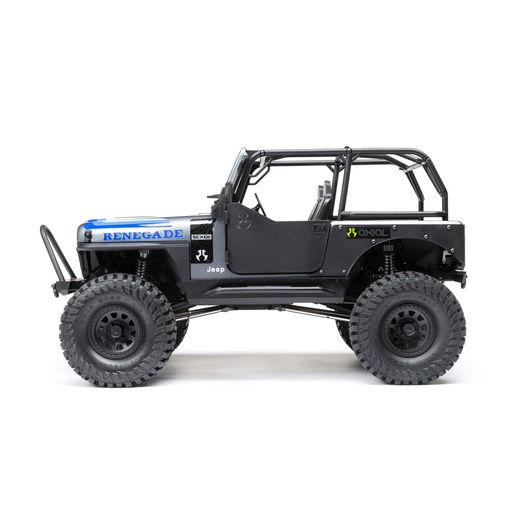 1/10 SCX10 III Jeep CJ-7 4WD Brushed RTR | Axial Adventure