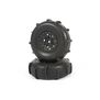 ST28 Front Razor, Rear Paddle Tire and Wheel Set: Yeti Jr
