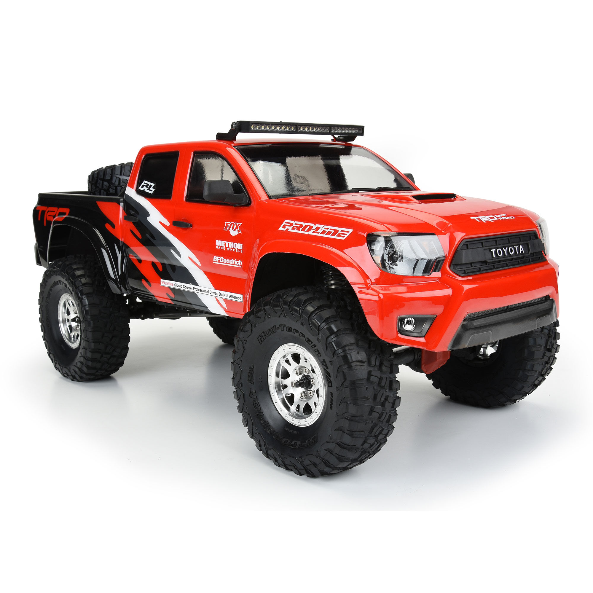 1/10 2015 Toyota Tacoma TRD Pro Clear Body 12.3