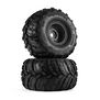 Pro-Line Racing 1/8 Dreadnaught Front/Rear Tire MTD QUAKE 4S Wheel (2): QUAKE 4S