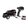 1/24 SCX24 Jeep JT Gladiator 4X4 RTR Brushed Rock Crawler (Battery & Charger Included), Black