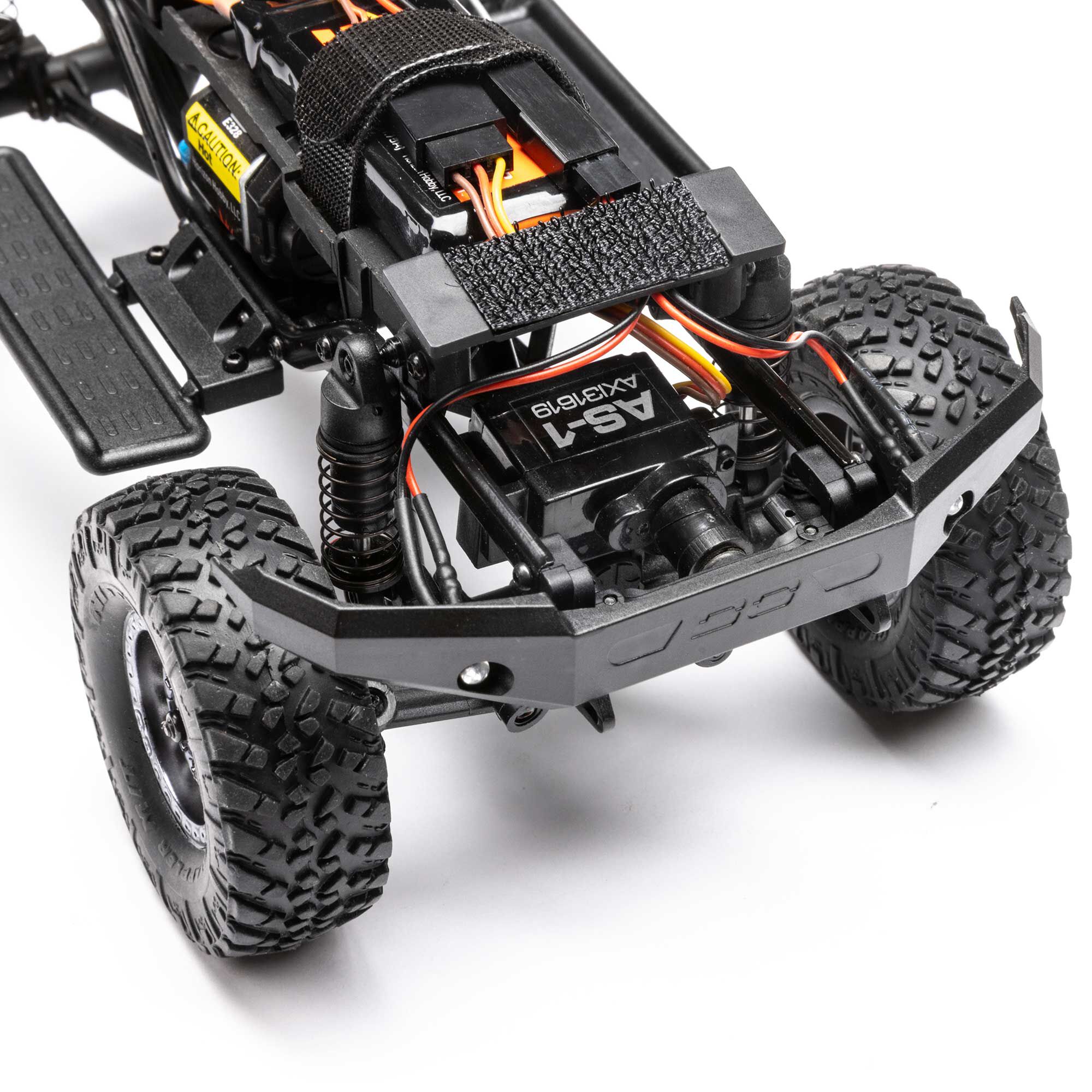 アキシャルscx24 1/24 SCX24 Base Camp 4X4 RTR Brushed Rock Crawler (Battery