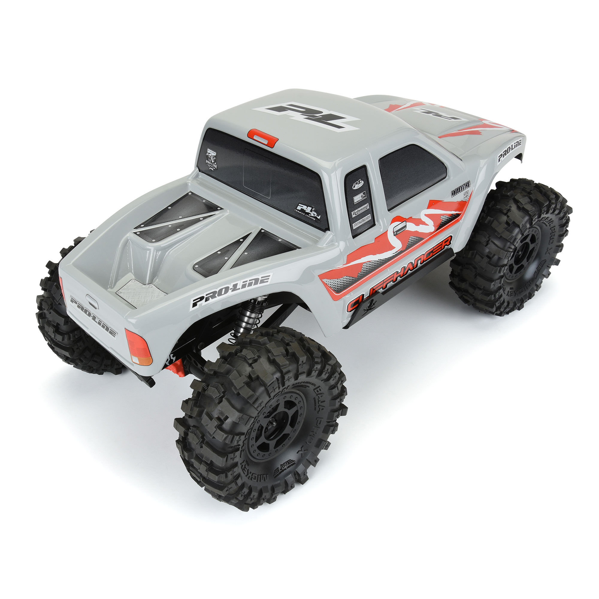 Pro-Line Racing 1/10 Cliffhanger HP Tough-Color Gray Body 12.3