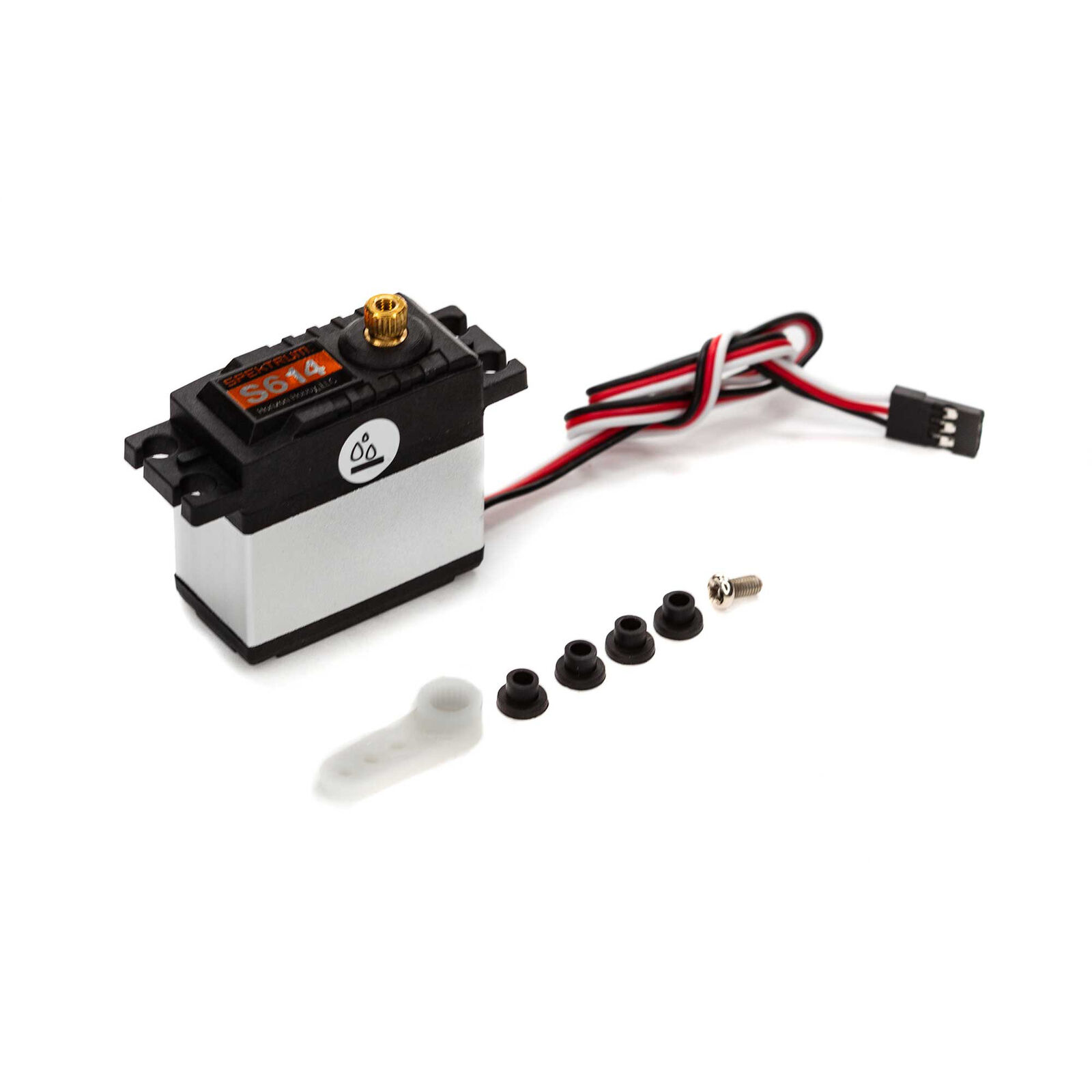 Servo Spektrum S614S – 15 Kg, Boîte En Acier, étanche, 23T, Pour Modélisme RC