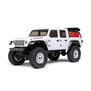 1/24 SCX24 Jeep JT Gladiator 4X4 RTR Brushed Rock Crawler (Battery & Charger Included), White
