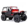 1/10 SCX10 III Jeep CJ-7 4X4 RTR Brushed Rock Crawler, Red