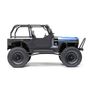 1/10 SCX10 III Jeep CJ-7 4X4 RTR Brushed Rock Crawler, Grey