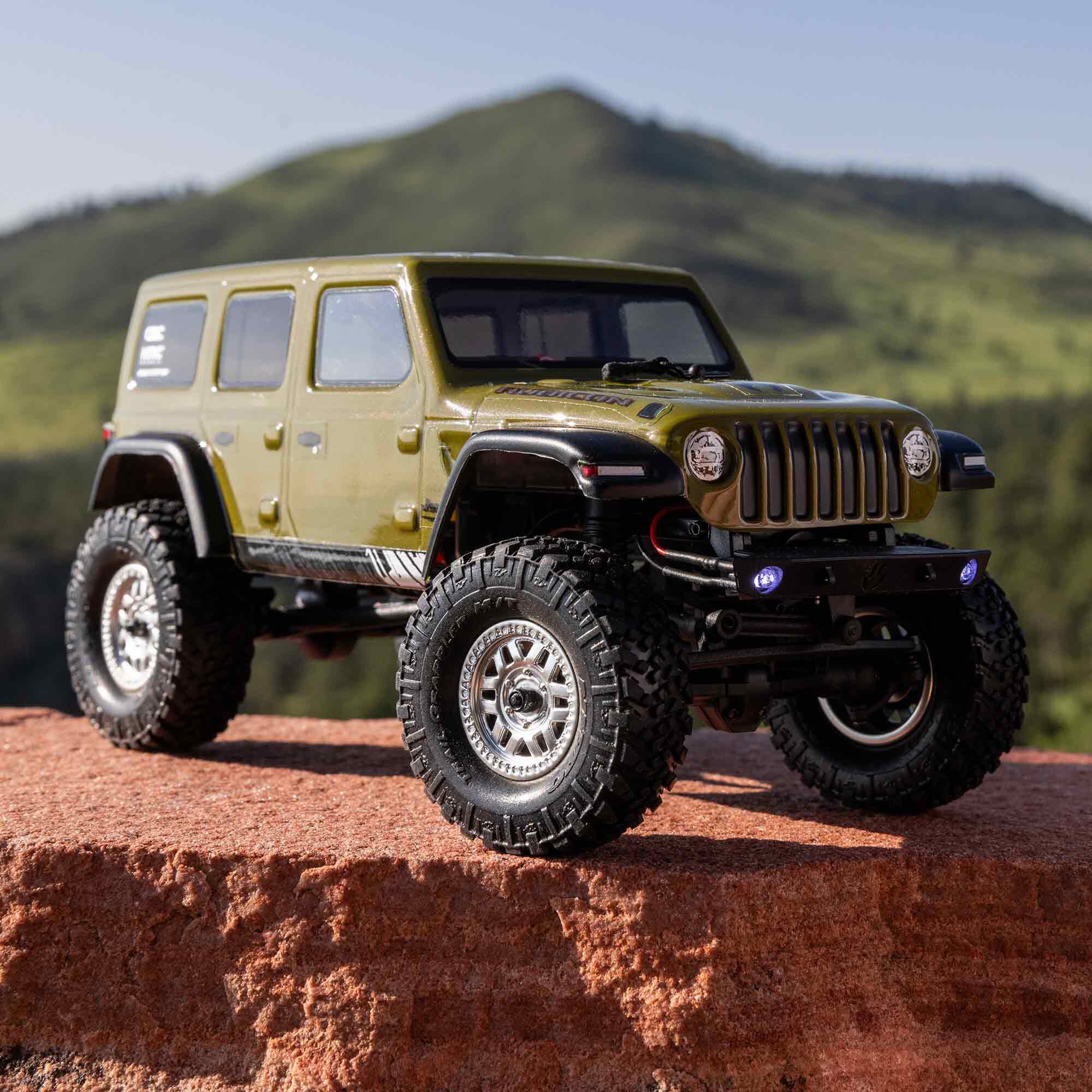 1/24 SCX24 2019 Jeep Wrangler JLU CRC 4X4 RTR Brushed Rock