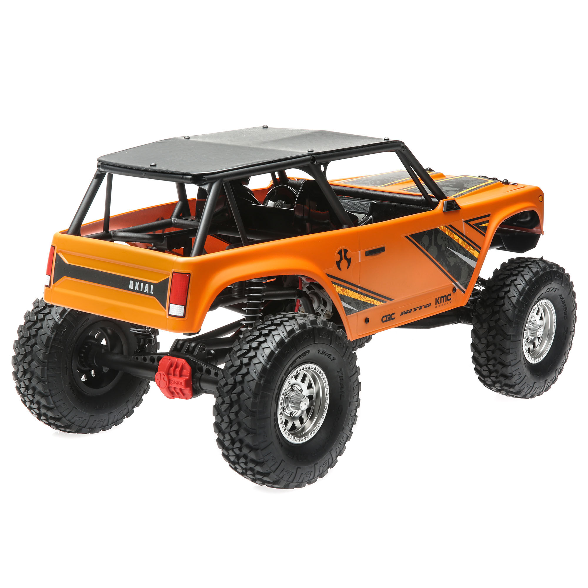 Axial 1/10 Wraith 1.9 4WD Rock Crawler Brushed RTR, Orange | Axial