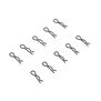 3mm Body Clip Black (10)