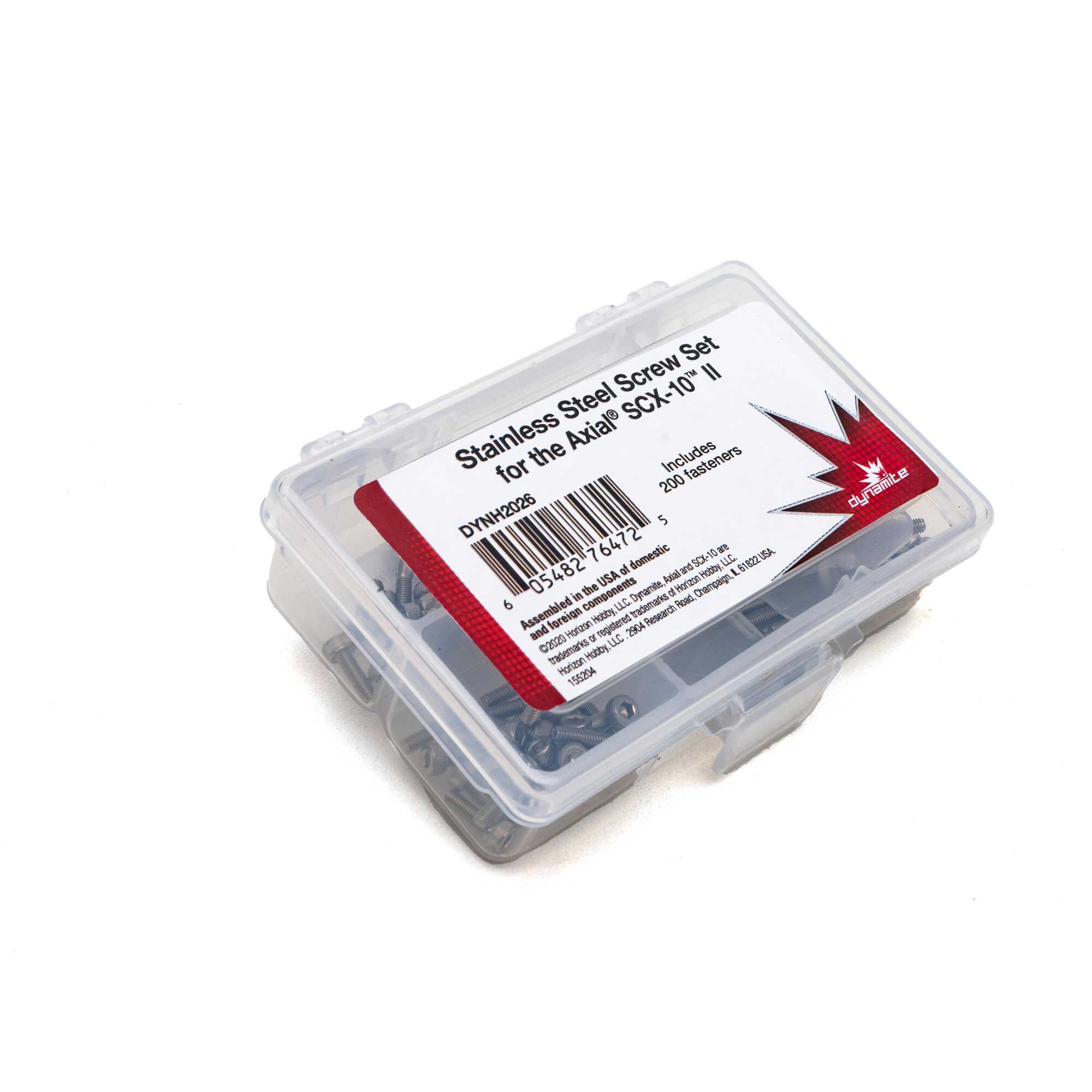 Stainless Steel Screw Set: Axial SCX10 II | Axial Adventure