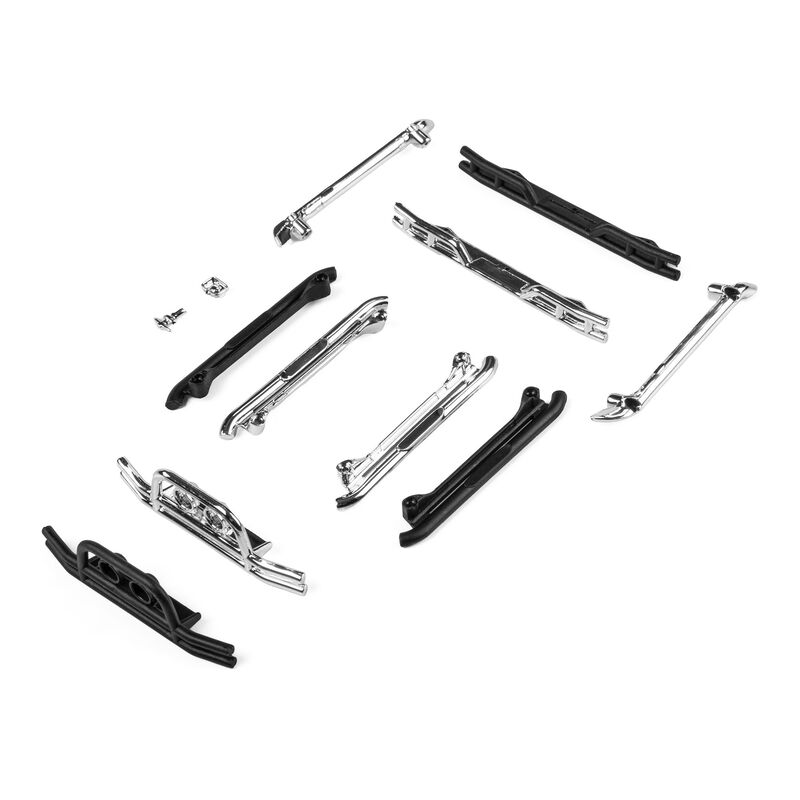 Axial Bumpers, Side Step/Exhaust: SCX30 CJ-7