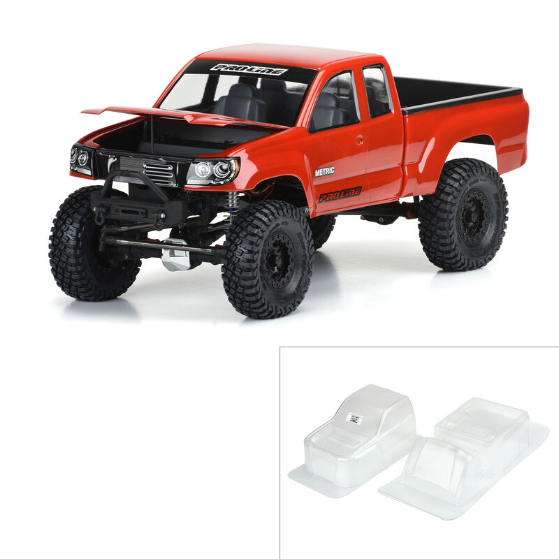 1/10 Builder’s Series: Metric Clear Body 12.3" (313mm) WB Crwlrs