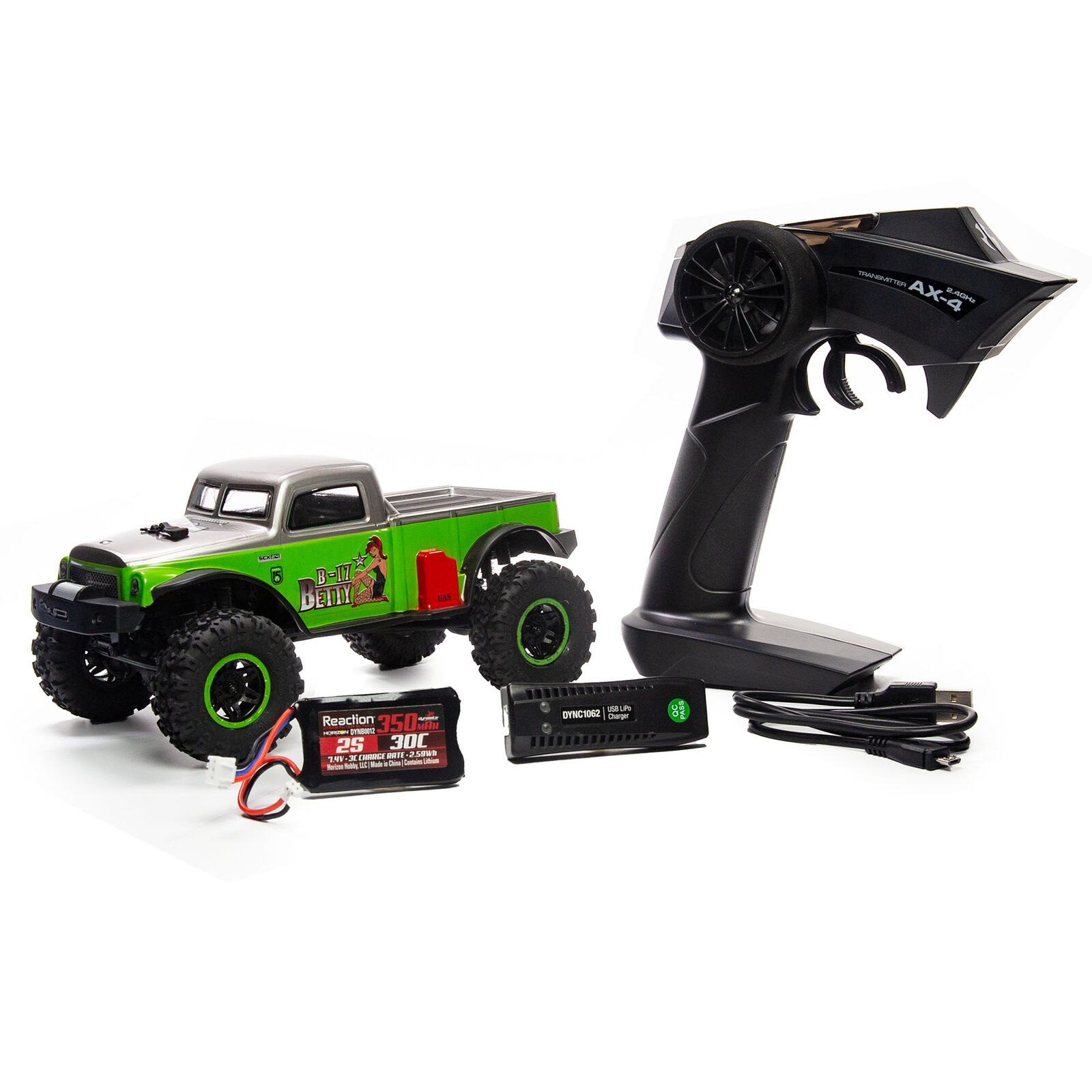 Metal Upgrade Parts Set for Axial SCX24 Deadbolt/Betty - Løten RC Shop AS
