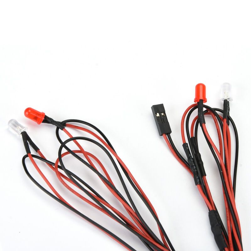 RC Car LED Lights Front And Rear Spotlight Lamp Bar Headlights