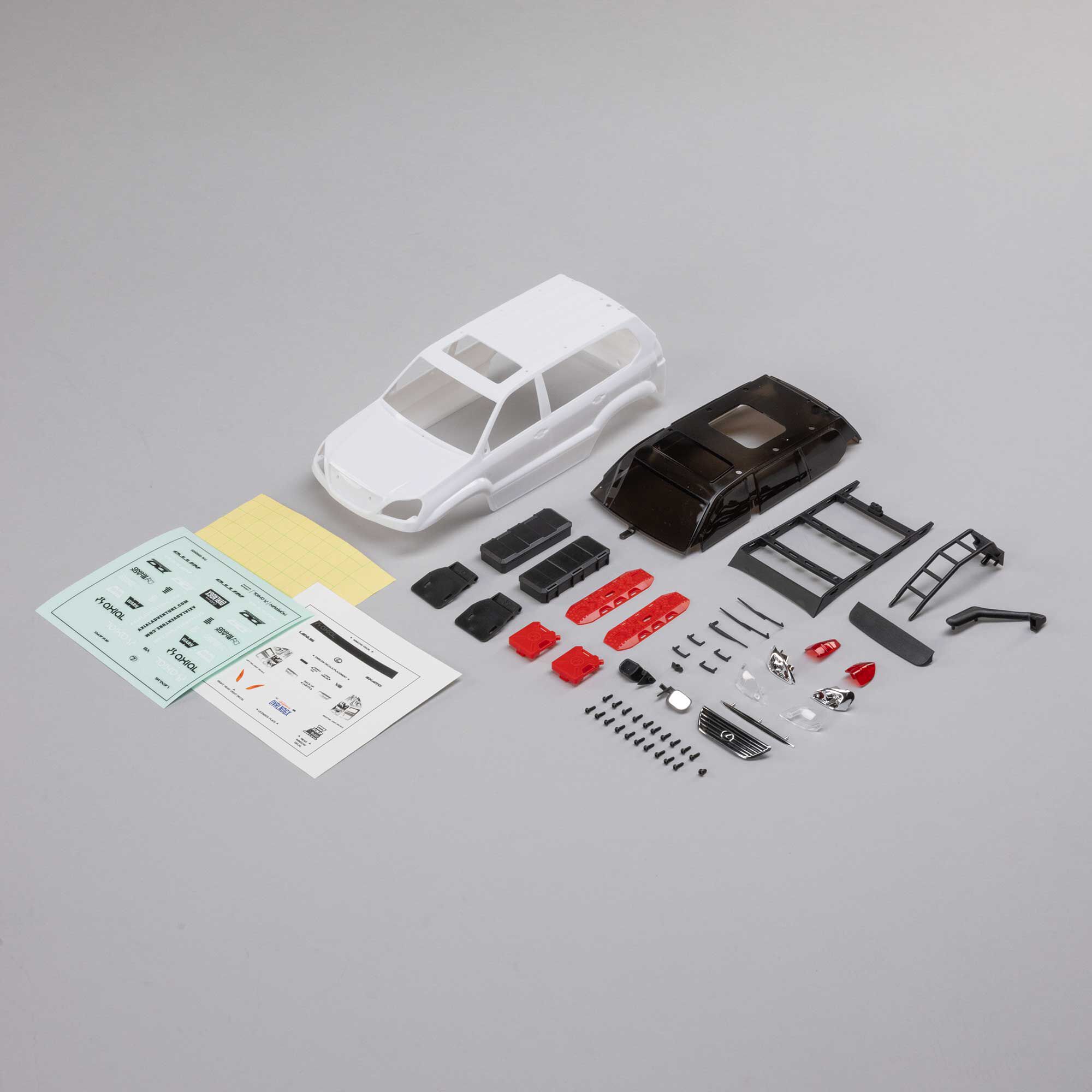 Body, White: SCX24 Lexus GX 470 | Axial Adventure