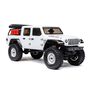 1/24 SCX24 Jeep JT Gladiator 4X4 RTR Brushed Rock Crawler (Battery & Charger Included), White