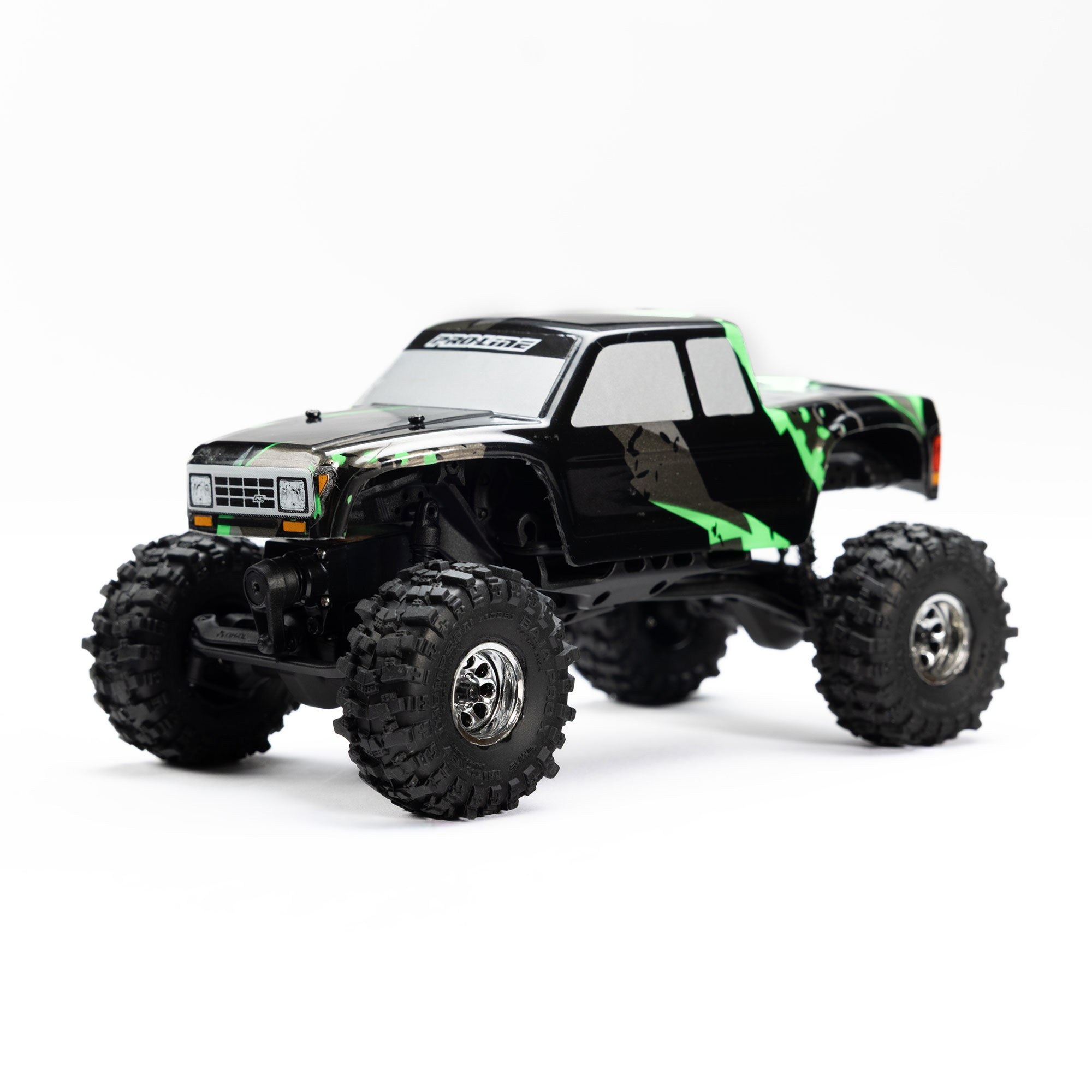 Pro-Line Racing 1/30 Baja Pro X Front/Rear Mounted Chrome Beast