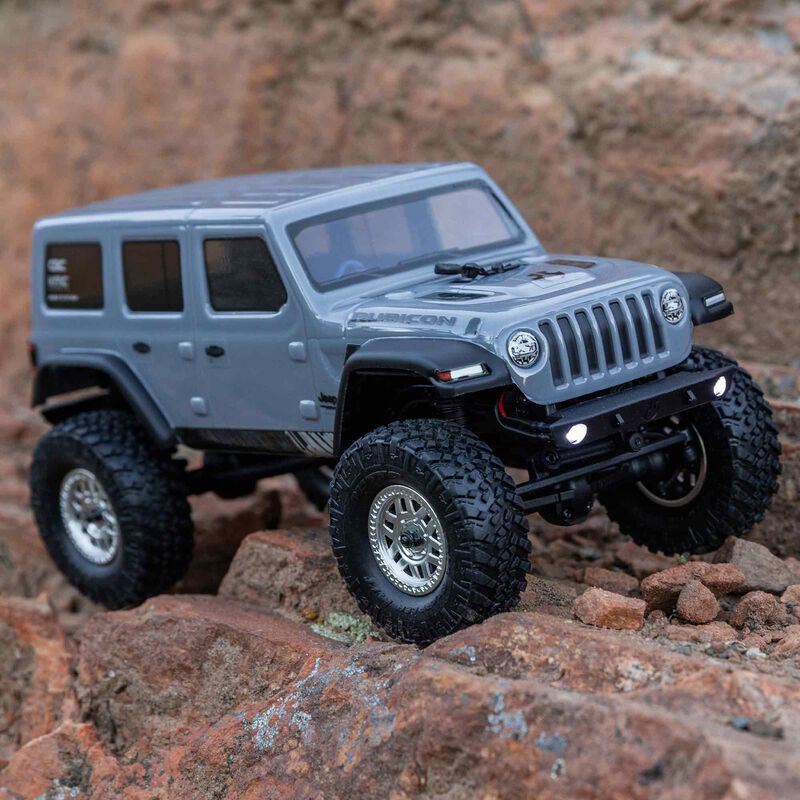 1/24 SCX24 2019 Jeep Wrangler JLU CRC 4X4 RTR Brushed Rock Crawler