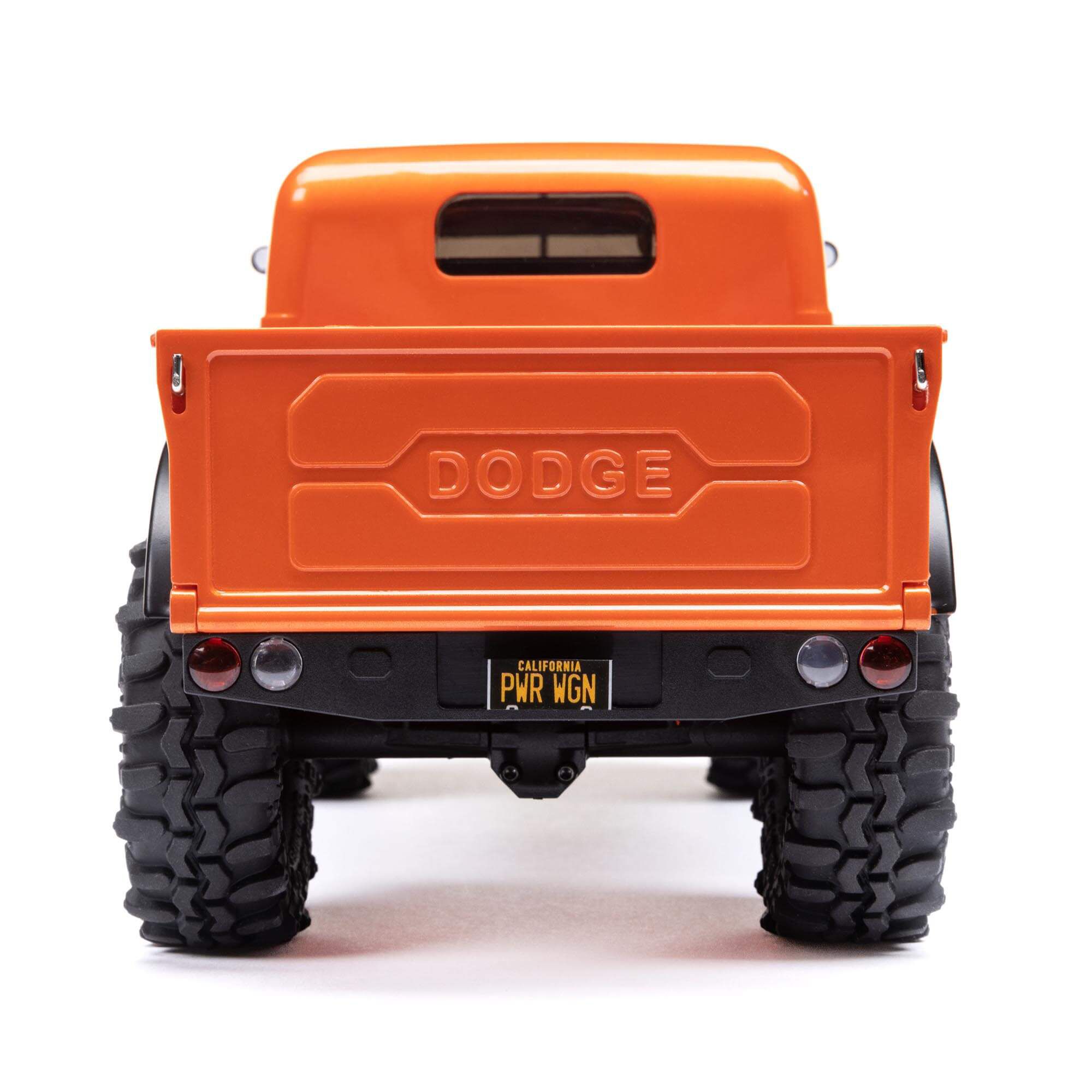 1 24 SCX24 Dodge Power Wagon 4WD Rock Crawler Brushed RTR Orange