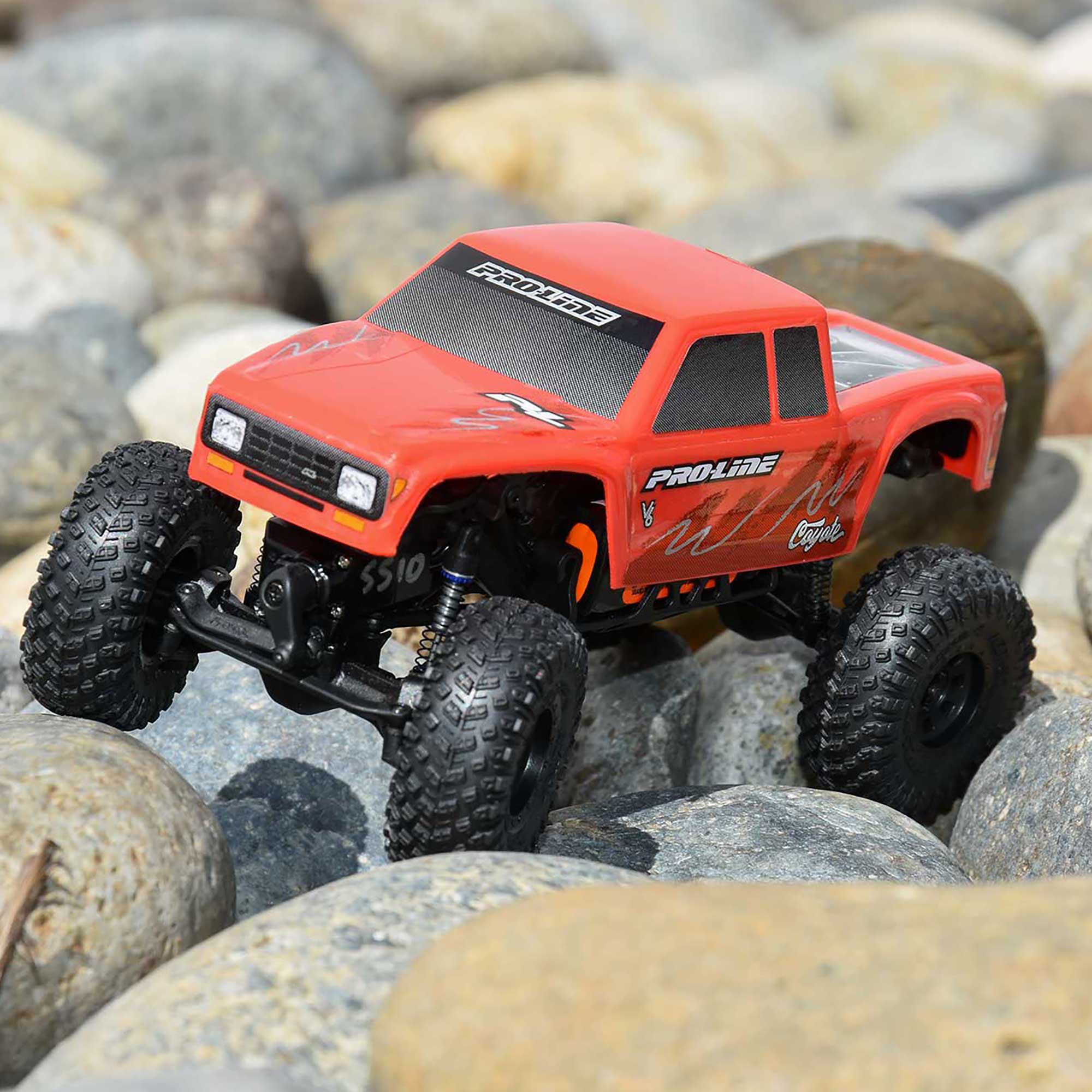 Pro-Line Racing 1/30 Pre-Cut Coyote High Performance Red Body for