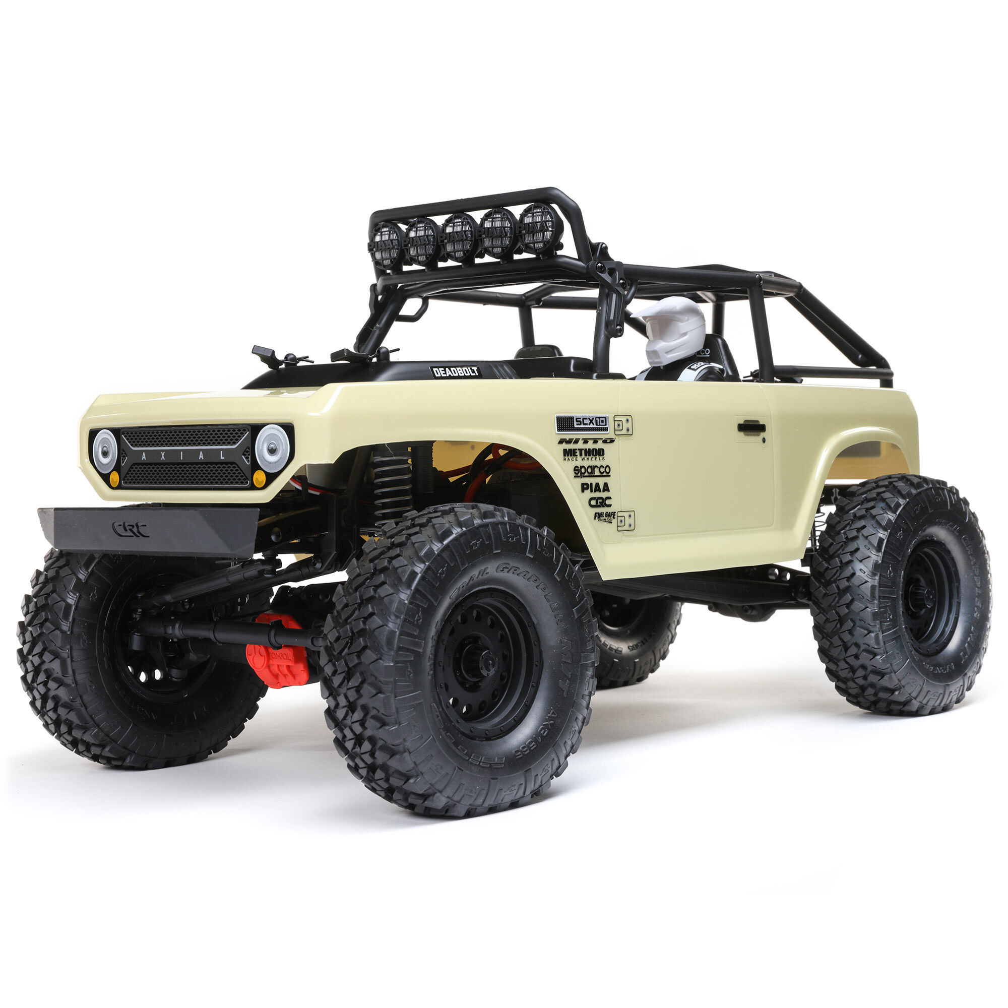 AXIAL SCX10 II デッドボルト　クローラーラジコン 1/10 SCX10 II Deadbolt 4X4 Brushed RTR | Axial Adventure