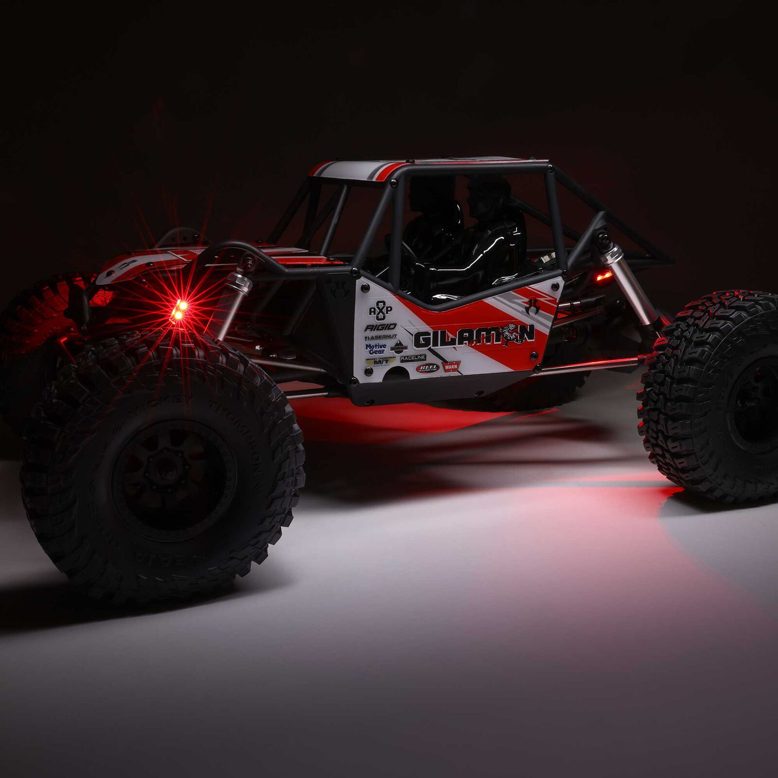 1/8 AXP8 Gilamon 2.2 4X4 RTR Brushed Trail Buggy, Red | Axial Adventure