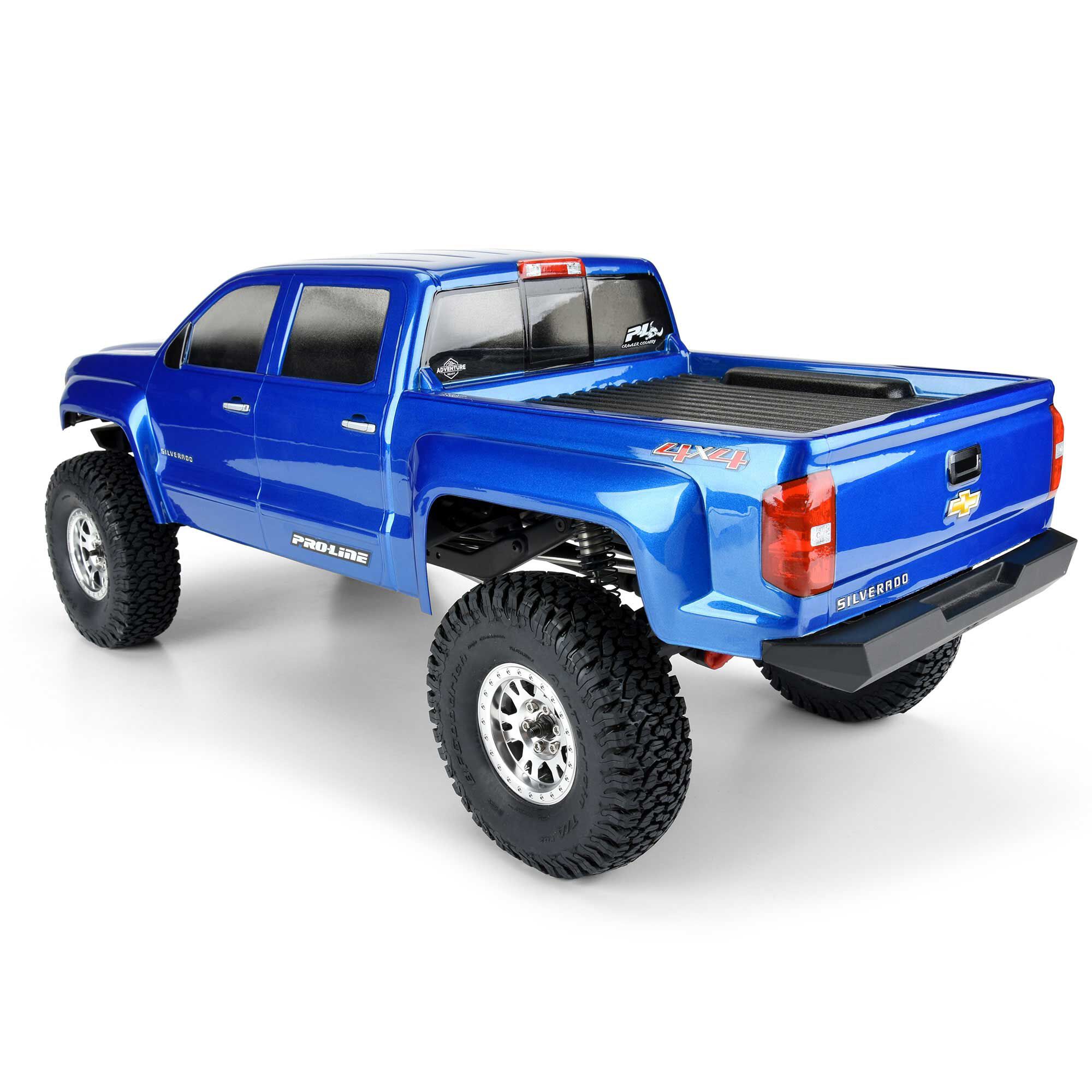 Pro-Line Racing 1/10 2015 Chevrolet Silverado Clear Body 13.9