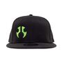 Axial Black Flat-Bill Snap-Back Hat
