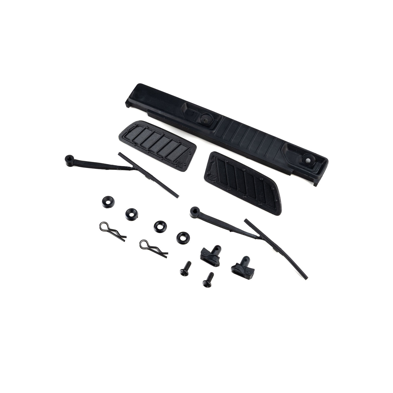 Axial Exterior Front Hood Detail, Jeep JT: SCX10 III MotoBilt