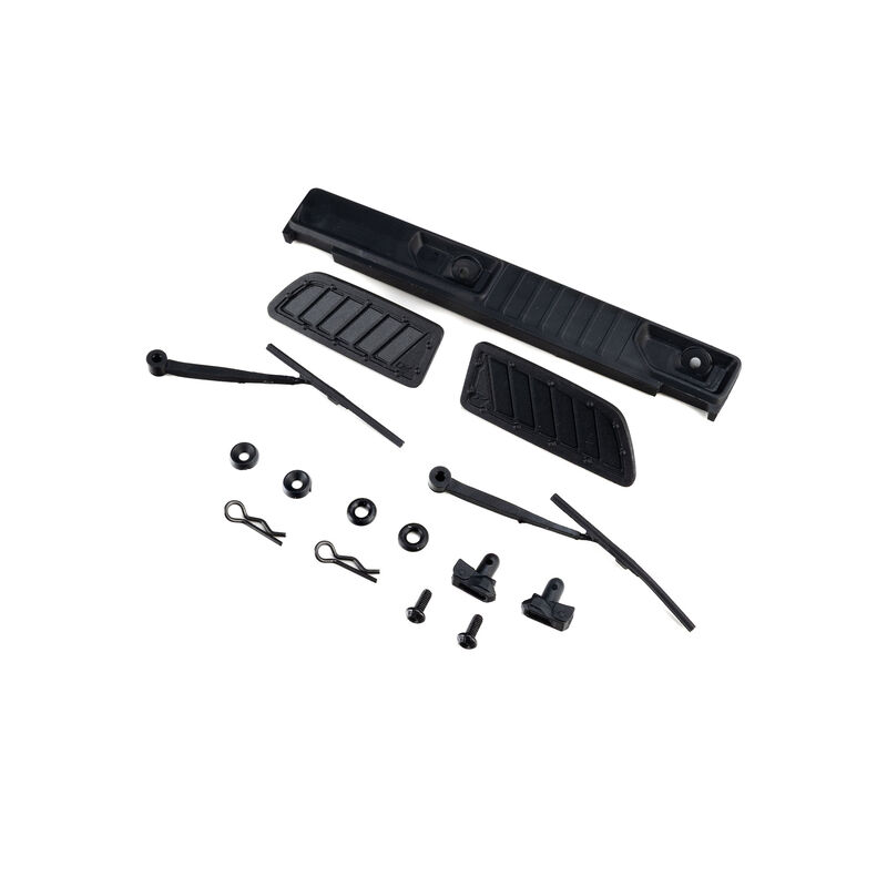 Axial Exterior Front Hood Detail, Jeep JT: SCX10 III MotoBilt