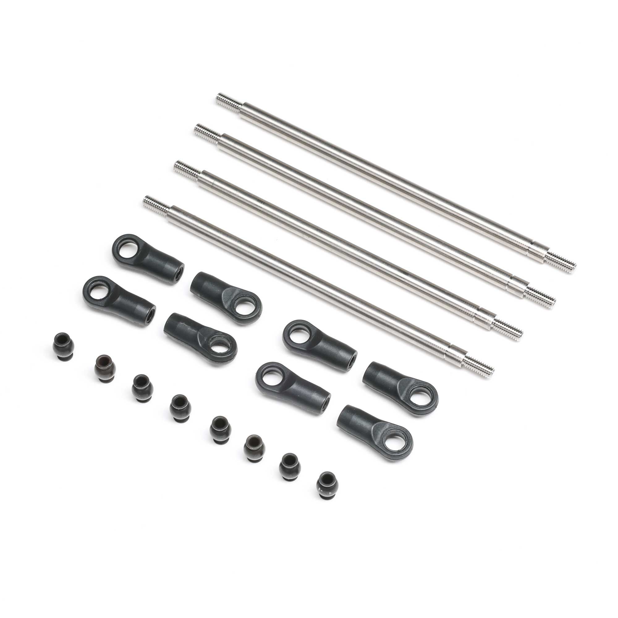 Rear Upper/Lower Links Set, Titanium: AXP8 | Axial Adventure
