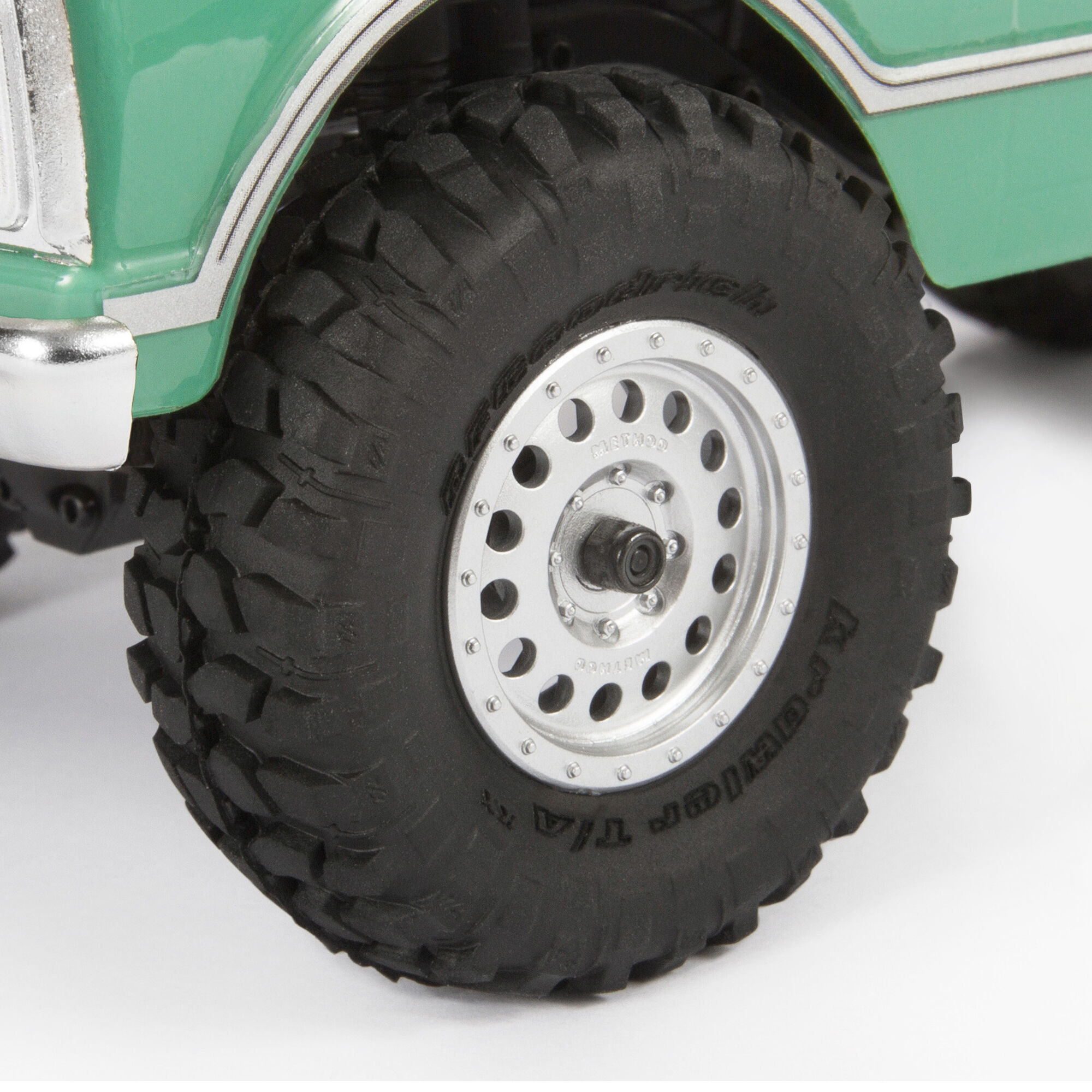 1 24 SCX24 1967 Chevrolet C10 4WD Truck Brushed RTR Green