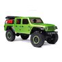 1/24 SCX24 Jeep JT Gladiator 4X4 RTR Brushed Rock Crawler (Battery & Charger Included), Green